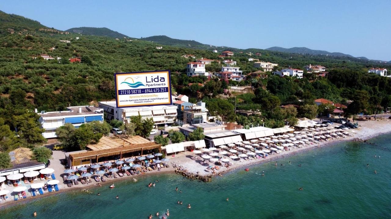 Lida Apartments Kalamata Bagian luar foto